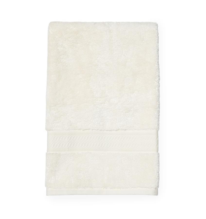 Fig Linens - Sferra - Amira Ivory Bath Towel