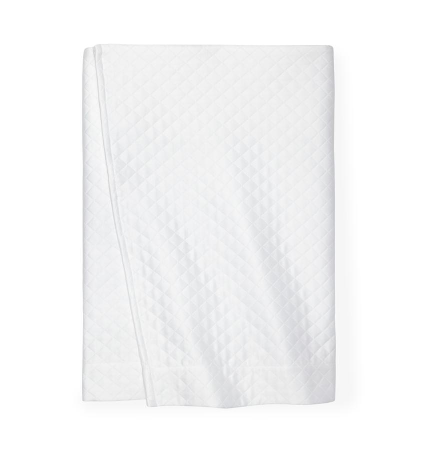 Bari White Bed Skirt by Sferra | Fig Fine Linens and Home