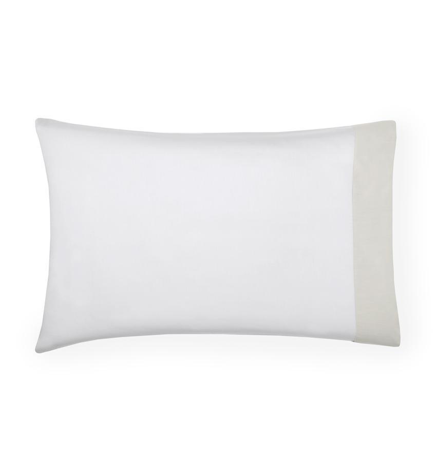 Fig Linens - Larro Beige Collection by Sferra - Pillowcase