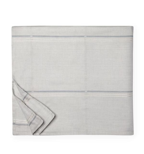 Fig Linens - Tronto Slate Bedding by Sferra - Duvet Cover