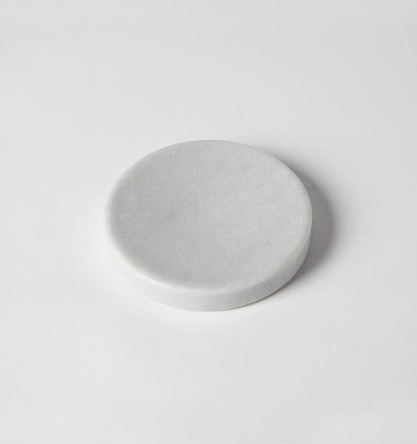 Fig Linens - Velina Marble Bath Accessories by Sferra- Soap Dish