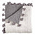 Sahati Charcoal Decorative Throws by John Robshaw - Fig Linens 