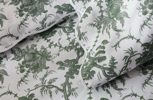 Fig Linens and Home - Toile Pattern with Scallop - Matouk Schumacher San Cristobal