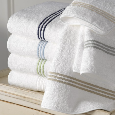 Matouk Bel Tempo Bath Towels - Fig Linens and Home