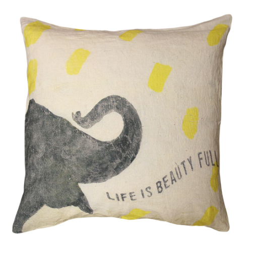 Smart Elephant Pillow by Sugarboo