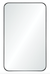 Mirror Image Home Luxury Wall Mirror - Black Nickel Wall Mirror | Fig Linens 