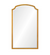 Elyses Distressed Gold Mirror by Barclay Butera