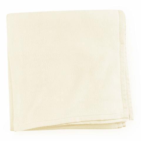St Moritz Blanket by Sferra | Fig Linens - Ivory blanket
