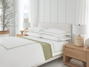 Grande Hotel Fern Bedding by Sferra Linens - Lifestyle - Fig Linens and Home