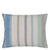 Throw Pillow - Designers Guild Brera Corso Aqua Linen - Front of Decorative Pillow - Fig Linens
