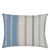 Throw Pillow - Designers Guild Brera Corso Aqua Linen - Reverse of Decorative Pillow - Fig Linens