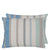 Throw Pillow - Designers Guild Brera Corso Aqua Linen Decorative Pillow - Fig Linens and Home