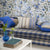 Throw Pillows - Designers Guild Brera Corso Aqua with other cushions 2 - Fig Linens and Home