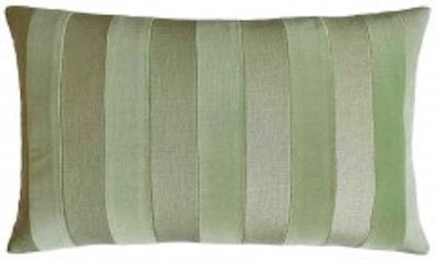 Throw Pillow - Lumbar Cushion - Parker Stripe Fennel Green Pillow - Ryan Studio Pillow