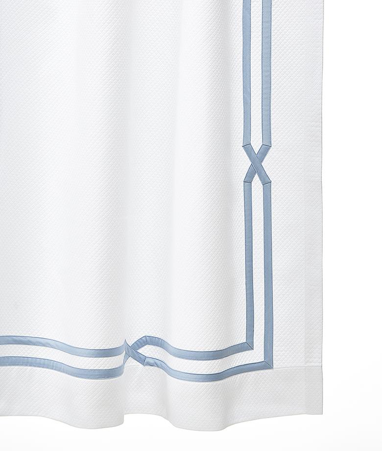Fig Linens - Arcadia Shower Curtains by Legacy Home - Tipton Shower Curtain