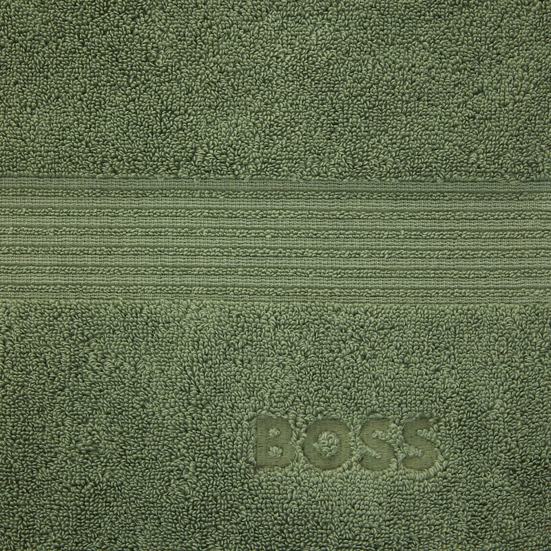 Loft Cool Green Towels by Hugo Boss Home - Band - Fig Linens and Home