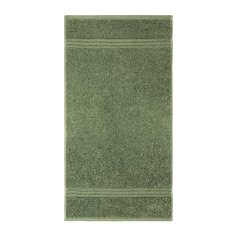 Loft Cool Green Towels by Hugo Boss Home - Bath Sheet - Fig Linens and Home