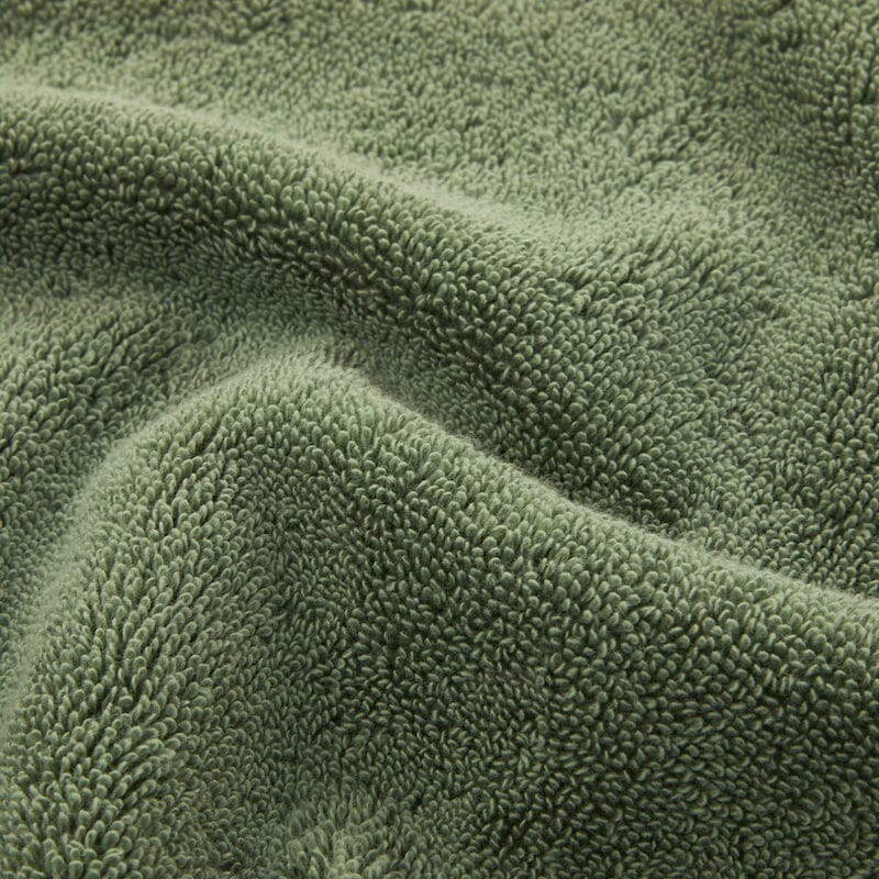 Loft Cool Green Towels by Hugo Boss Home - Detail - Fig Linens and Home