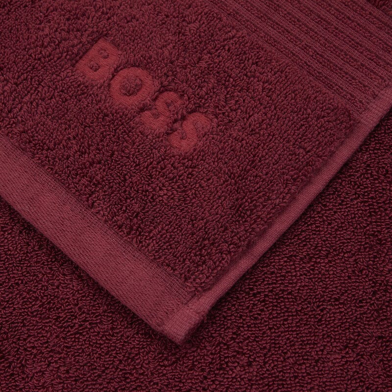 Loft Rumba Bath Towels by Hugo Boss Home - Logo - Fig Linens and Home