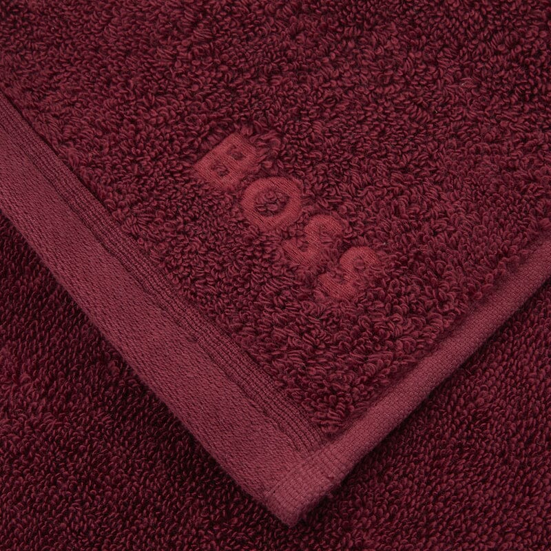Loft Rumba Bath Towels by Hugo Boss Home - Logo - Fig Linens and Home