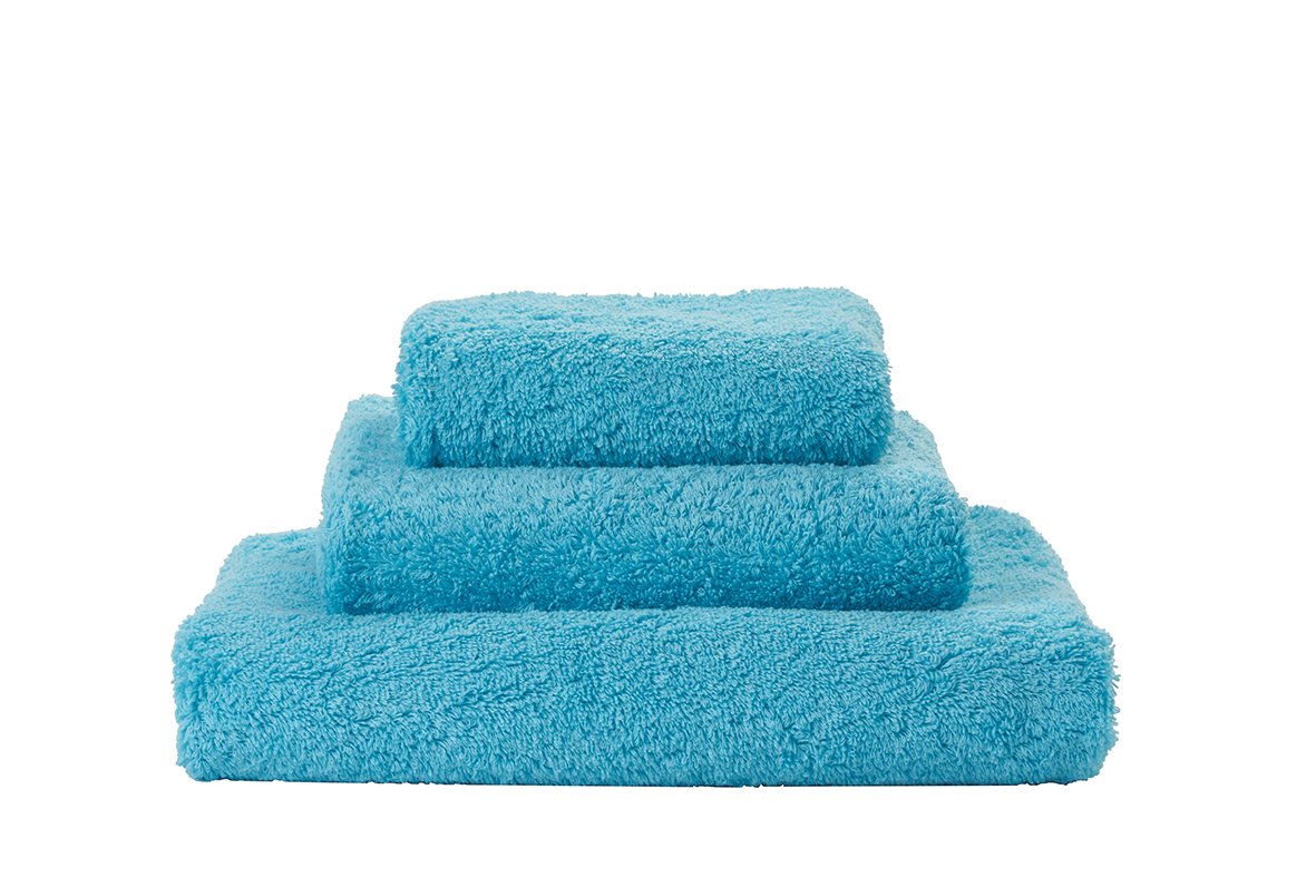 Abyss Super Pile Turquoise Towels - Fig Linens