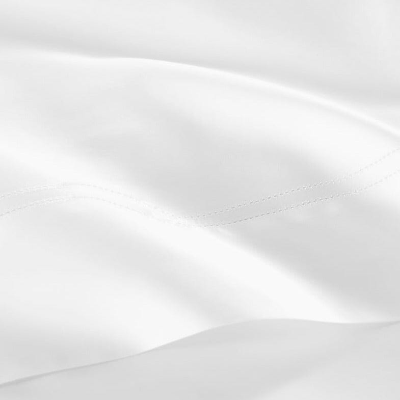 Detail of Flat Sheet - Virtuoso Sateen Cotton  | Peacock Alley Luxury Bedding at Fig Linens and Home