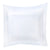 Windsor White Pillow Sham - Downright Bedding at Fig Linens and Home