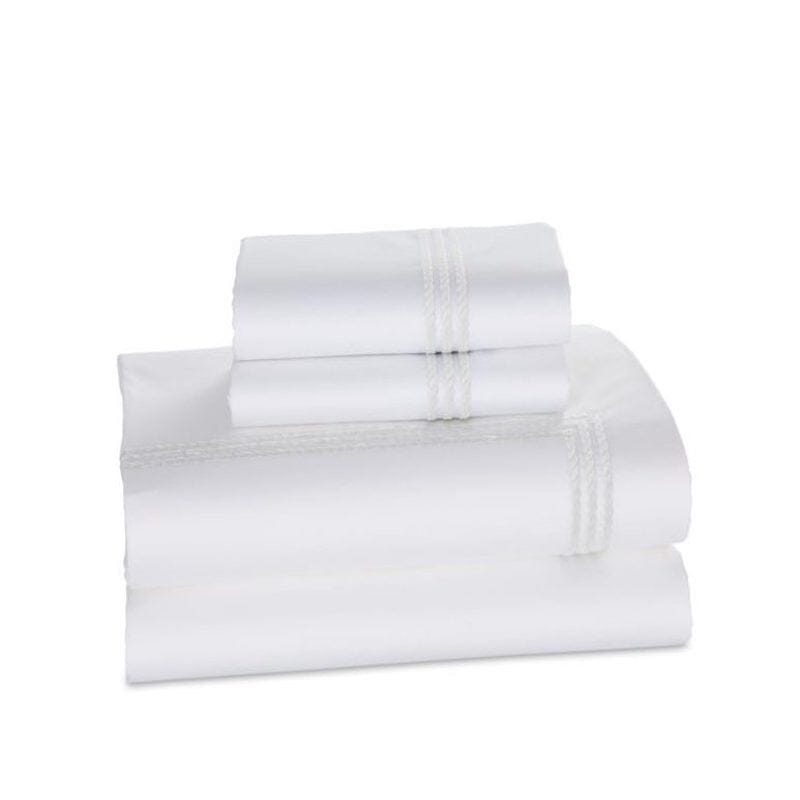 Sheet Set - Windsor White Sheets - Downright Bedding at Fig Linens and Home