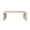 Kenneth Cerused Oak Coffee Table by Worlds Away | Front View of Coffee Table