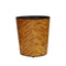 Oval Wastebasket in Tortoise Shell by Worlds Away - Fig Linens and Home