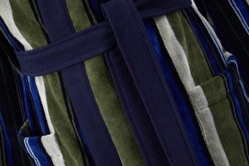 Kenzo Paris K TIE Kimono Bathrobe (Men's) - Pocket - Fig Linens and Home