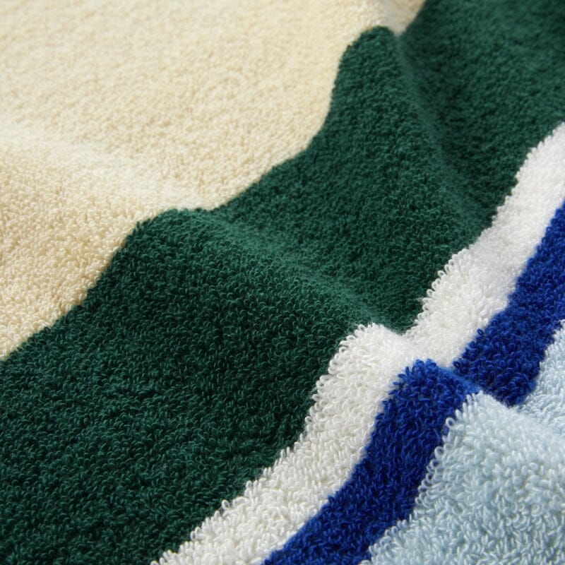 Kenzo Paris K TIE Bath Sheet - Fabric Detail 2 - Fig Linens and Home