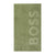 Hugo Boss Home ZUMA Cool Green Jacquard Velour Sculpted Beach Towel - Fig Linens and Home