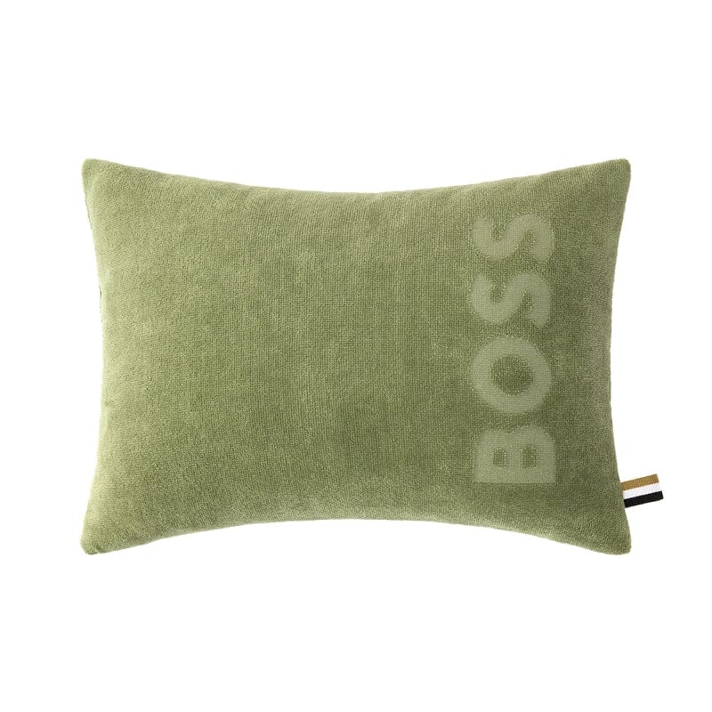 Hugo Boss Home ZUMA Cool Green Beach Pillow - Fig Linens and Home