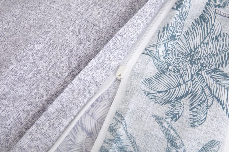 Palm Grove Bedding by Hugo Boss Home - Duvet Cover Zipper - Fig Linens and Home