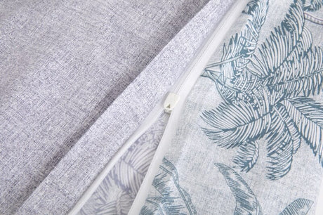 Palm Grove Bedding by Hugo Boss Home - Duvet Cover Zipper - Fig Linens and Home