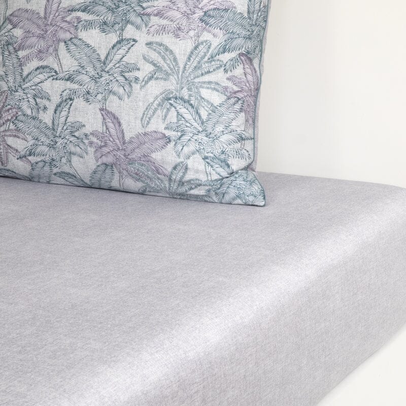 Palm Grove Bedding by Hugo Boss Home - Fitted Sheet- Fig Linens and Home