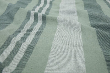 Hugo Boss Home Searide Green Foutah with closing belt - Fabric Detail - Fig Linens and Home