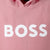 Hugo Boss Home SURF Pink Hoodie Beachrobe (Unisex) - Logo - Fig Linens and Home