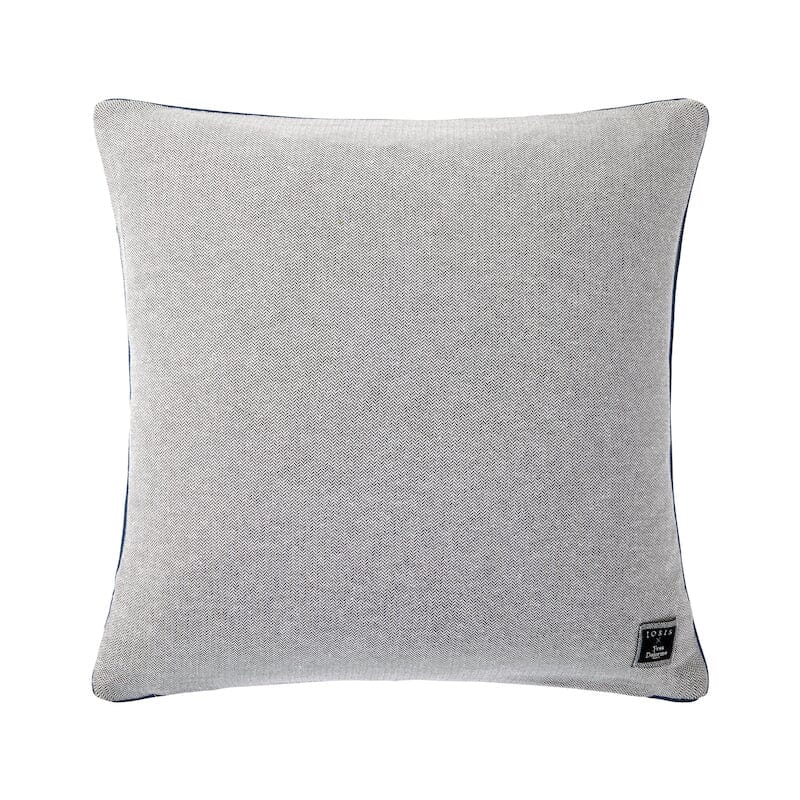 Throw Pillow - IIosis LA VAGUE Ciel Decorative Pillow - Back - Fig Linens and Home