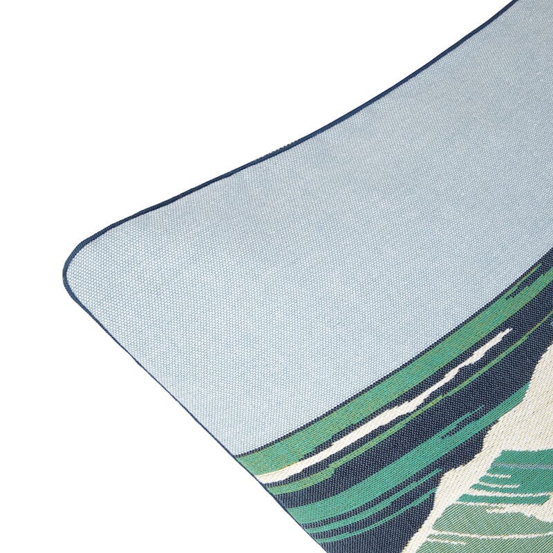 Iosis LA VAGUE Ciel Decorative Pillow - Front Corner - Fig Linens and Home