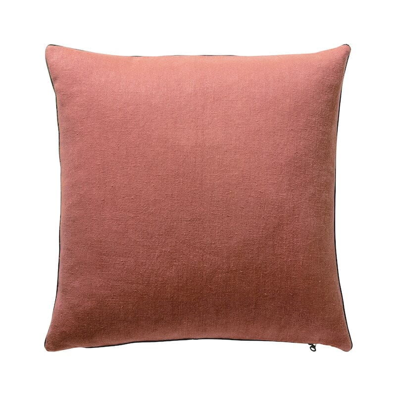Pigment Cinabre Decorative Throw Pillow by Iosis