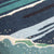 Iosis LA VAGUE Ciel Tote - Fabric Detail - Fig Linens and Home
