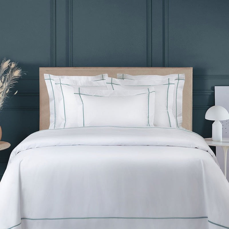 Yves Delorme Bedding - Athena Fjord Bed Linens and Bedding - Fig Linens and Home