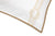 Yves Delorme Couture Drisse Bronze Bedding - Fig Linens and Home  - Pillow Sham - Detail Shown
