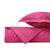 ABBEY Quilted Coverlet in Bright Pink by Home Treasures at Fig Linens and Home