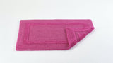 Fig Linens - Abyss & Habidecor Reversible Bath Rug - Happy Pink - 23x23" Contour