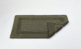 Fig Linens - Abyss & Habidecor Reversible Bath Rug - Khaki - 23x23" Contour