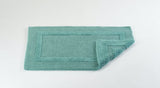 Fig Linens - Abyss & Habidecor Reversible Bath Rug - Lagoon - 23x23" Contour