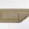 Fig Linens - Abyss & Habidecor Reversible Bath Rug - Taupe - 23x23" Contour